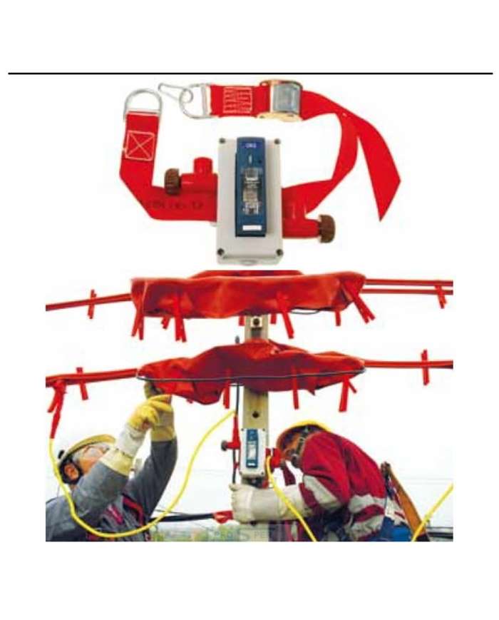 Shunt com Pinças Bypass Baixa Tensão Equipamentos de Isolamento e Proteção BT 3513769809229 