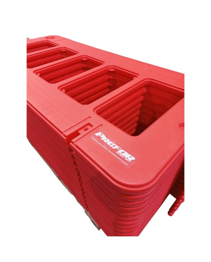 Barreira de Plástico - PROSAFE Acessórios de Sinalização Rodoviária 3513993510229 