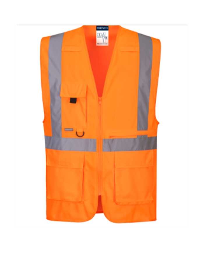 Colete Executivo Alta Visibilidade com Bolso Tablet Coletes 5036108351503 