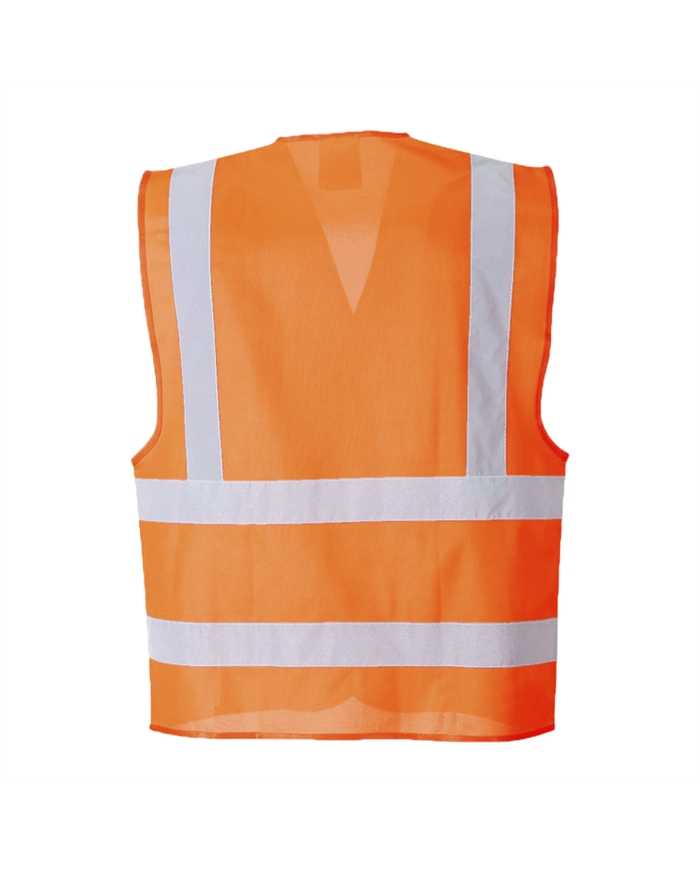 Colete FR Alta Visibilidade FARDAMENTO MULTINORM Ignífugo e Antiestático e Arco Elétrico 5036108204519 