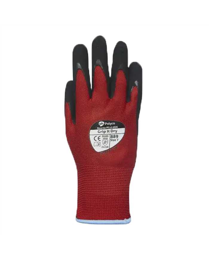 Luva Grip It Dry Latex Luvas Uso Geral 3516163205215 