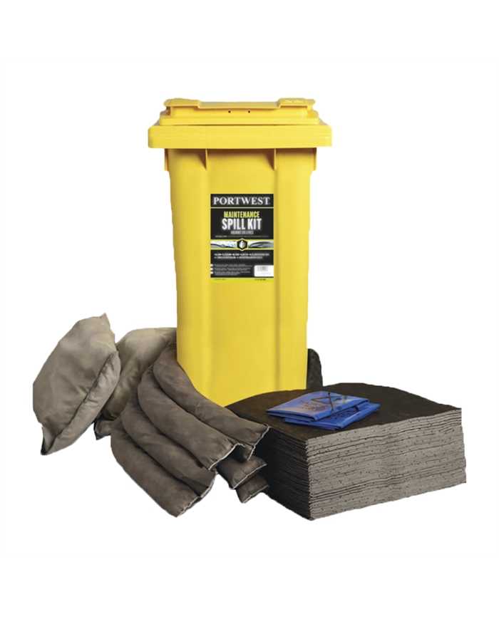 Kit de Manutenção 120 Litros Anti-Derrame Absorventes 5036108218936 