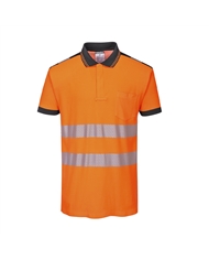 Polo de Manga Curta PW3 Alta Visibilidade Alta Visibilidade Polos 5036108306893 