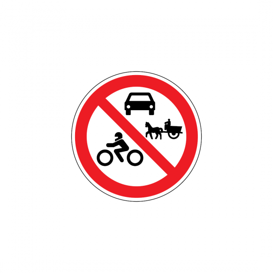 C4c – Trânsito proibido a...